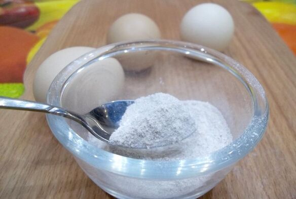 As cascas de ovo trituradas son un remedio popular para tratar a artrose do nocello